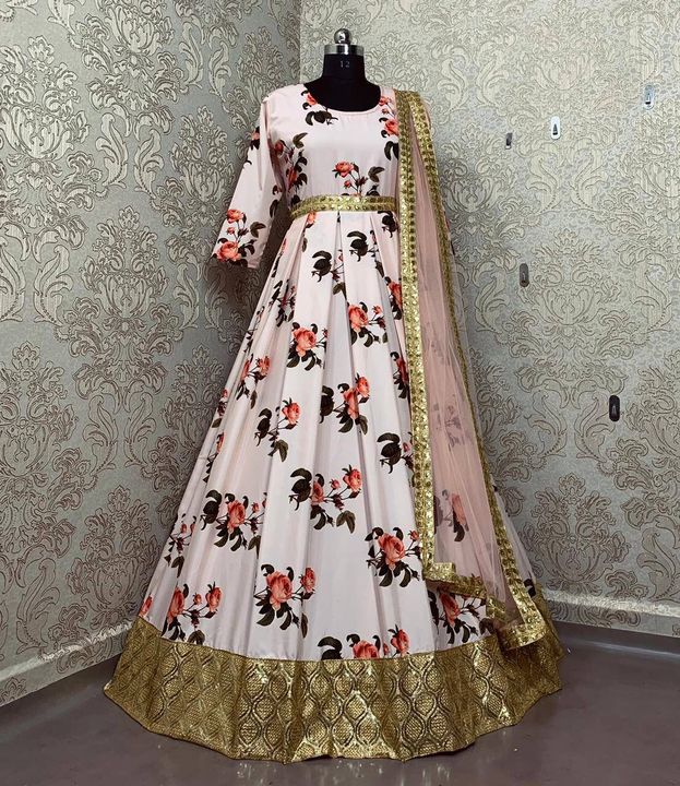 LUNCHING NEW DESIGNER PARTY WEAR FANCY GOWN WITH DUPATTA* uploaded by Wearhouse on 10/21/2021