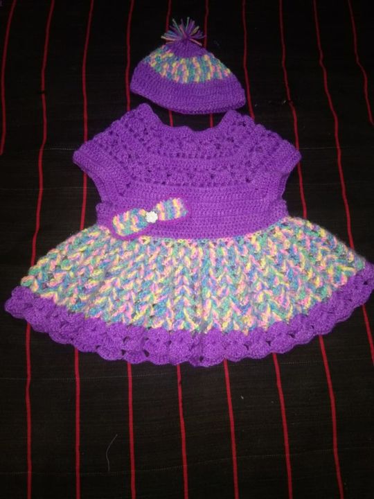 Wollen baby frock uploaded by business on 10/21/2021