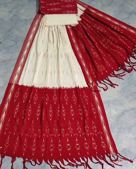 💐💐💐 Ikkath Cotton Dress Material Sets💐💐💐

 👉Ikkath  Cotton Top  :2.5 Mtrs
👉Ikkath Duppata: 2 uploaded by SREE LAKSHMI KALAMKARI WORKS on 9/17/2020