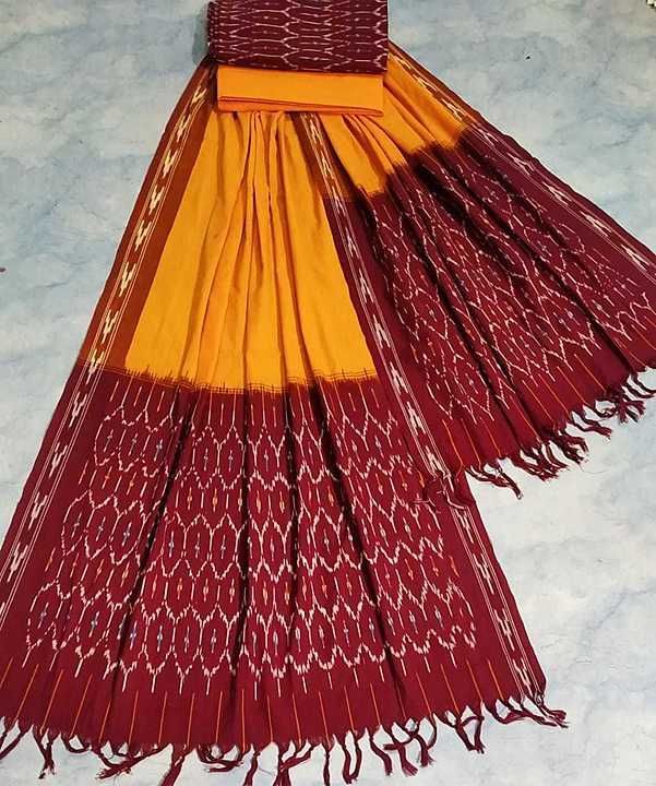 💐💐💐 Ikkath Cotton Dress Material Sets💐💐💐

 👉Ikkath  Cotton Top  :2.5 Mtrs
👉Ikkath Duppata: 2 uploaded by SREE LAKSHMI KALAMKARI WORKS on 9/17/2020