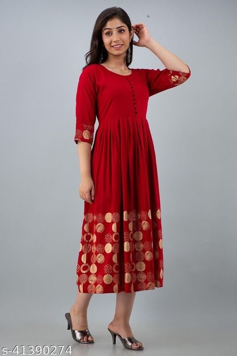 Aagam Voguish Kurtis uploaded by SHOPERS 47 on 10/22/2021