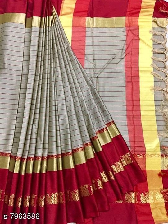 Aishani Attractive Sarees

Saree Fabric: Jacquard
Blouse: Running Blouse
Blouse Fabric: Jacquard
Pat uploaded by business on 9/17/2020