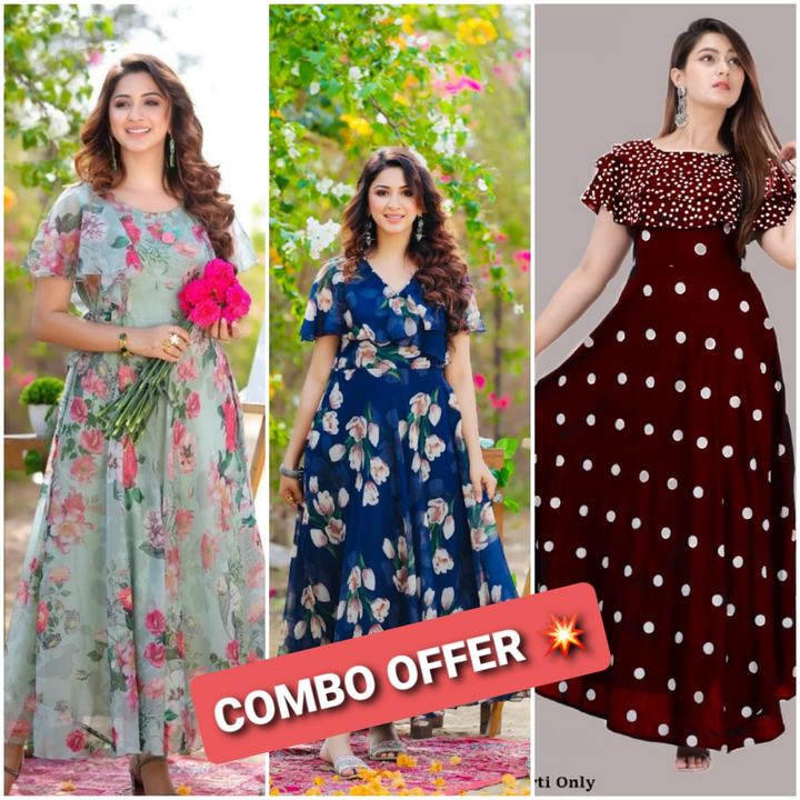 3 pcs Combo dress uploaded by VIDHAN CREATION on 10/22/2021