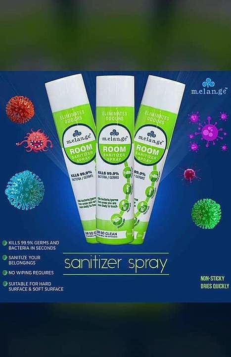 Room Sanitizer spray  uploaded by Sandeep Arts  on 6/3/2020