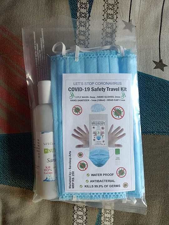 Covid Safety Travel Kit  uploaded by Sandeep Arts  on 6/3/2020