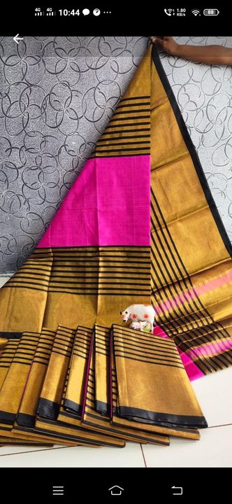 Post image I want 1 Pieces of Tripura silk.  899.
Chat with me only if you offer COD.
Below are some sample images of what I want.