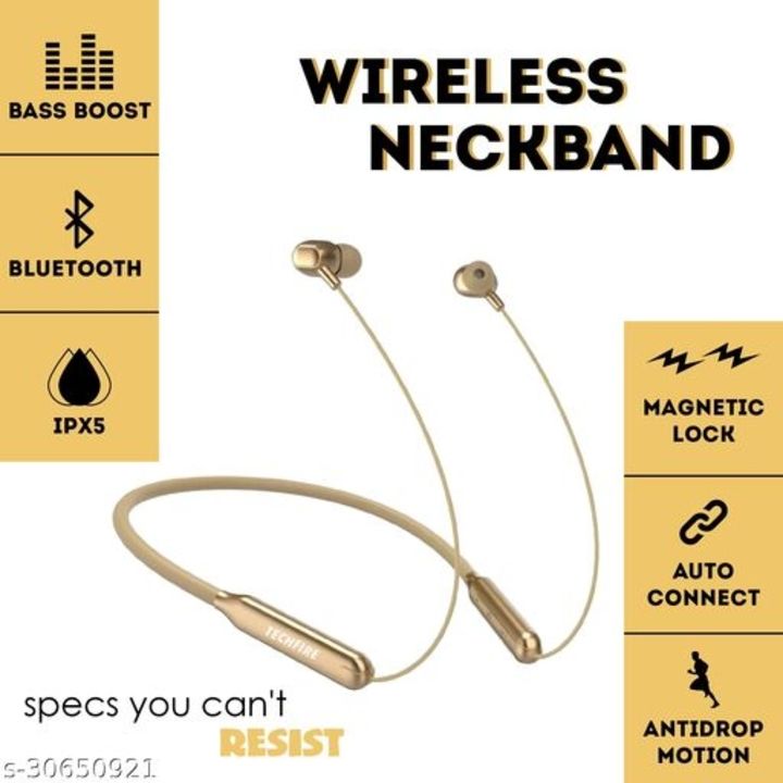 Techfire m31 wireless bluetooth neckband headphones
Product Name: Techfire m31 wireless bluetooth ne uploaded by Sunil on 10/22/2021