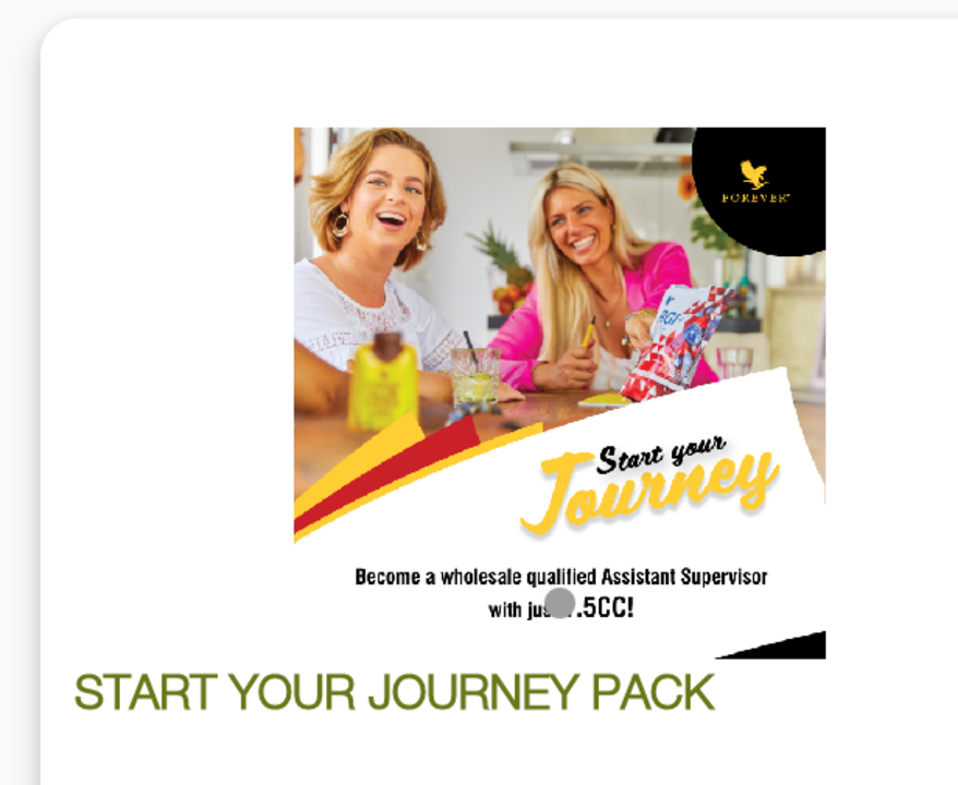 Start Your Journey Pack uploaded by Forever Living Products on 10/22/2021
