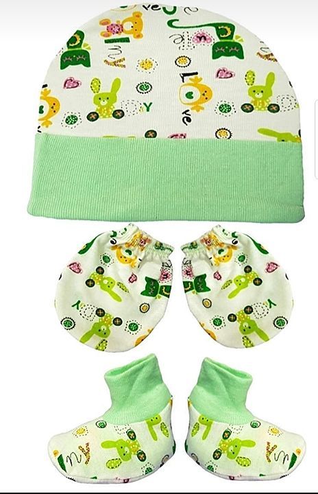 Baby cap and mittens buttis. Sets  uploaded by business on 9/17/2020