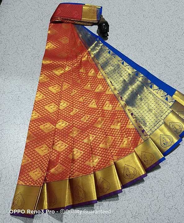 Post image *https://chat.whatsapp.com/DvstmYNo8uFLbmcA7v3RZ9


EXCLUSIVE KANCHEEPURAM BRIDAL PICK &amp;SILK SAREES*

🍁 *Samuthrika/vasthrakala style wedding type*

🍁 *Bridal silk material (type of pure silk)* 

🍁 *Real 3D Embosed Body*

🍁 *Rich pallu with Running blouse*

🍁 *Gold Jari Woven with Matching 110 karizma*

( *Direct manufacture price 1700*)

🍁More Attractive than Pure Silk Sarees

( *Market selling price Above - 5000plus*)