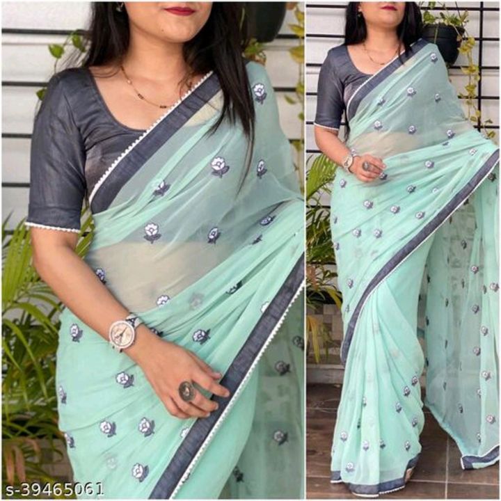Women new sarees uploaded by business on 10/22/2021
