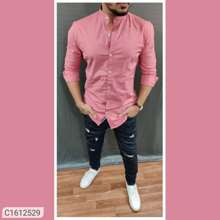 Fashionable men shirts uploaded by Shree rang collection on 10/23/2021