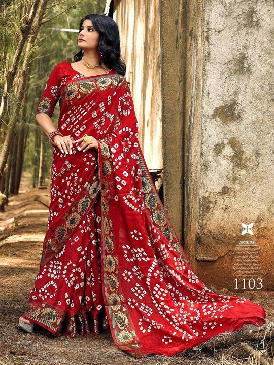 Bandhani Saree uploaded by Fashion Reloader on 10/23/2021