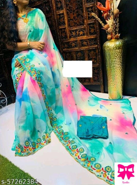 Saree  uploaded by India's best reseller. on 10/23/2021