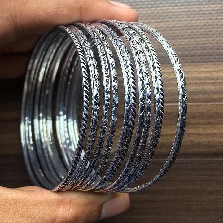 Oxidised bangles uploaded by business on 9/17/2020