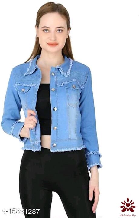 Girls Denim jacket uploaded by Vishal Unique Mall on 10/23/2021