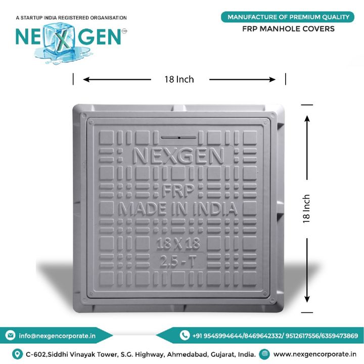 FRP MANHOLE COVER uploaded by NEXGEN INDUSTRIES on 10/23/2021