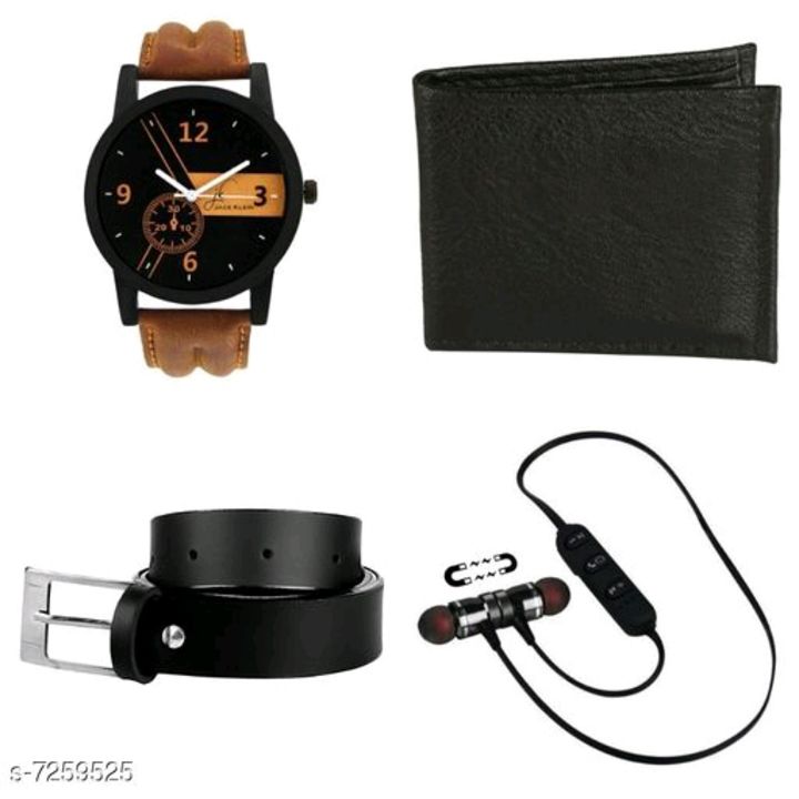 Watch,wallet,belt,headphone uploaded by M b k on 10/23/2021