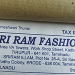 Business logo of Sriram fashion