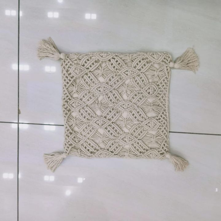 Macrame Cushion Covers  uploaded by business on 10/24/2021