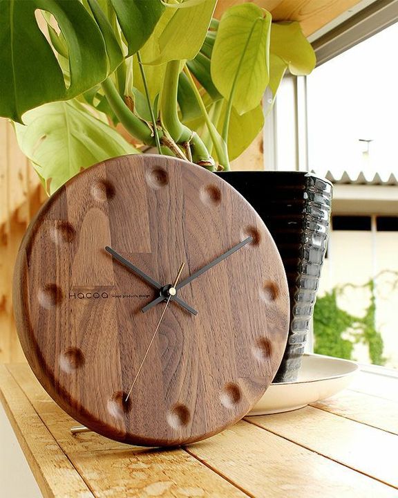 Wooden Table wall clock  uploaded by Black Fox Art & Craft  on 10/24/2021
