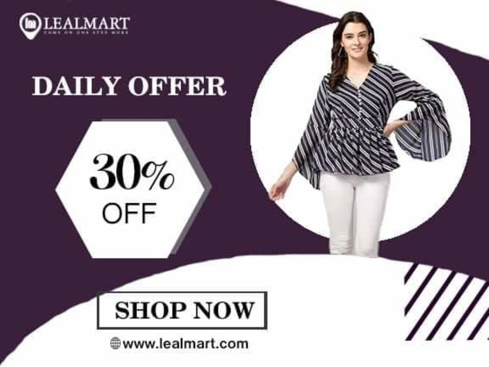 Post image It’s a fashion fest every day. Celebrate in style.We offer wide range of great quality products at lowest prices.Shop Now : www.lealmart.com