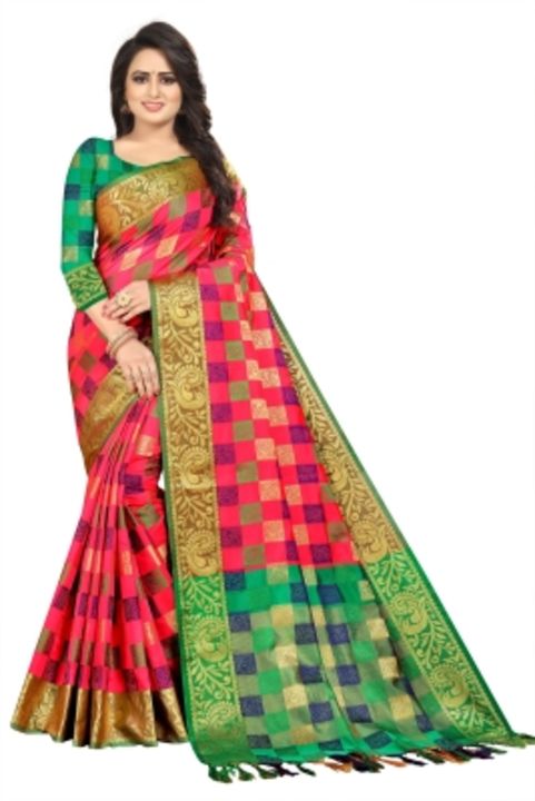 Banarshi cotton silk saree uploaded by Kartik shop on 10/24/2021