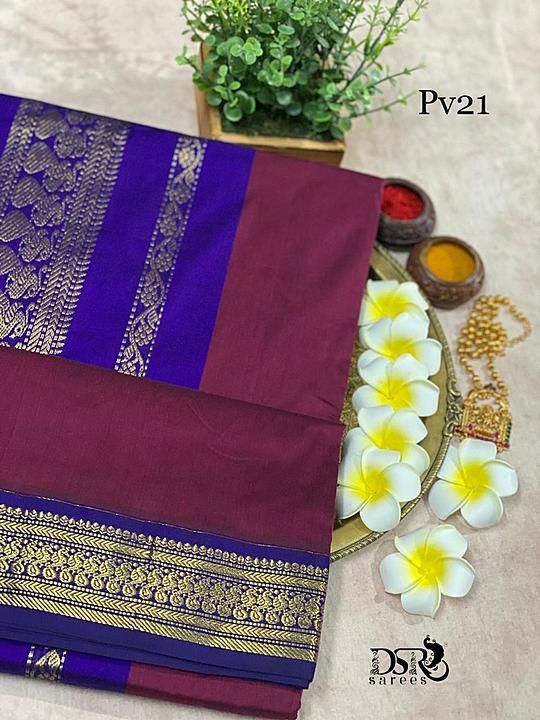 Post image Hey! Checkout my new collection called Cotton gadwal saree.