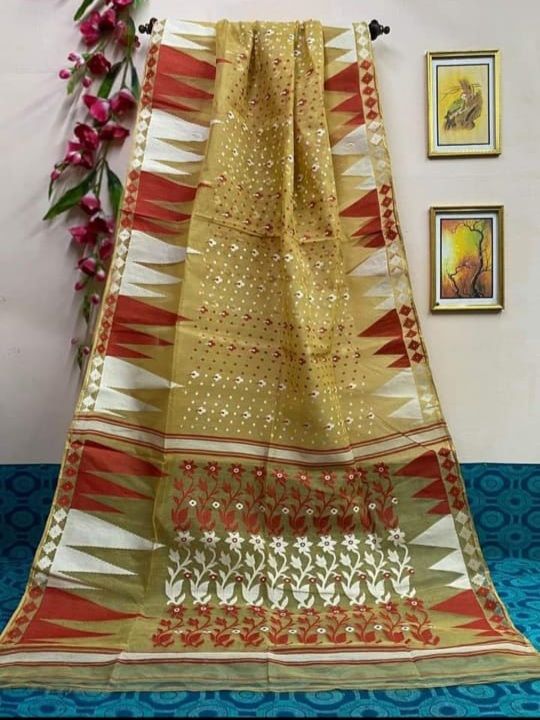 New collection all over Jamdani  uploaded by SAREES ZONE on 10/24/2021