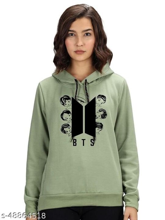 Bts printed Hoodies for girl  uploaded by @STARFASHIONS_CLOTHES  on 10/24/2021