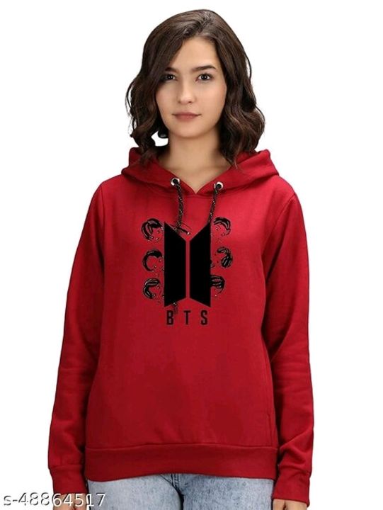 Bts printed Hoodies for girl  uploaded by @STARFASHIONS_CLOTHES  on 10/24/2021