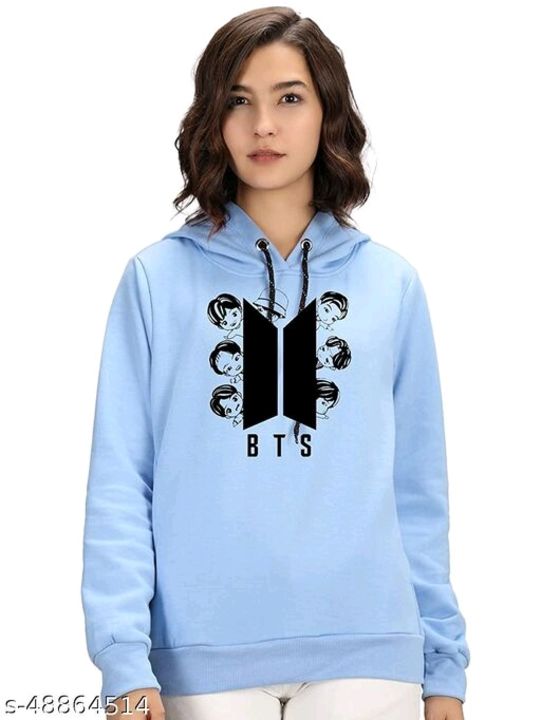 Bts printed Hoodies for girl  uploaded by business on 10/24/2021