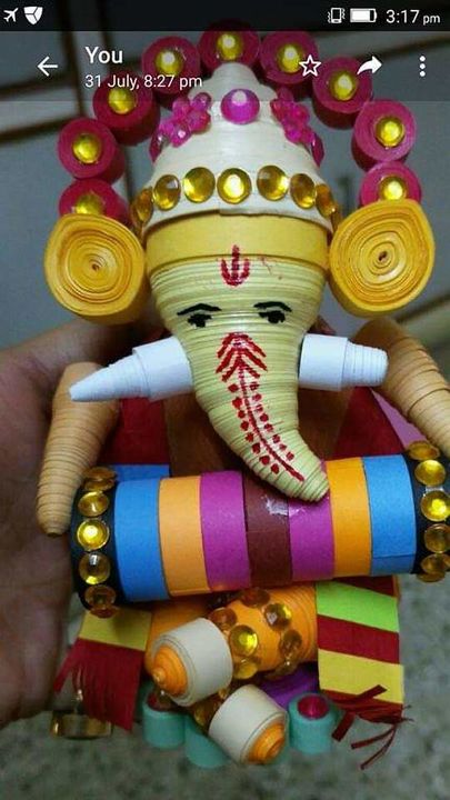 Handmade Ganesha uploaded by Ganpati handcrafted item on 10/24/2021
