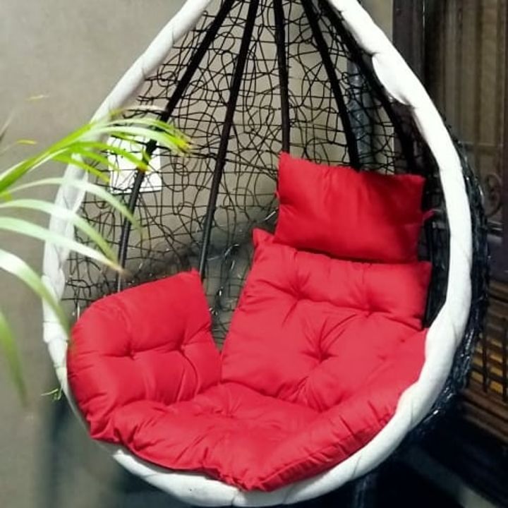 Post image Trending SWING For balcony and garden . Alomg with cushion and stand . Shop owner , reseller are welcome . For price and more info ping us . 
COD AVAILABLE ** condition apply