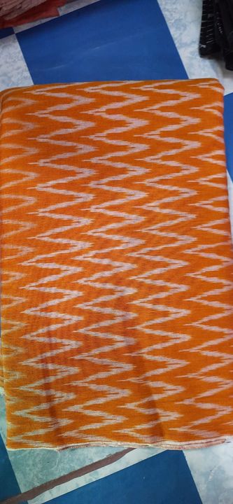 Pure ikkat cotton handloom fabrics uploaded by Laprahandlooms on 10/25/2021
