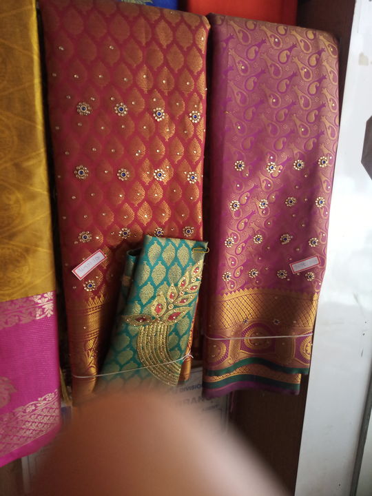 Traditional sarees uploaded by Sujatha Hall on 10/25/2021