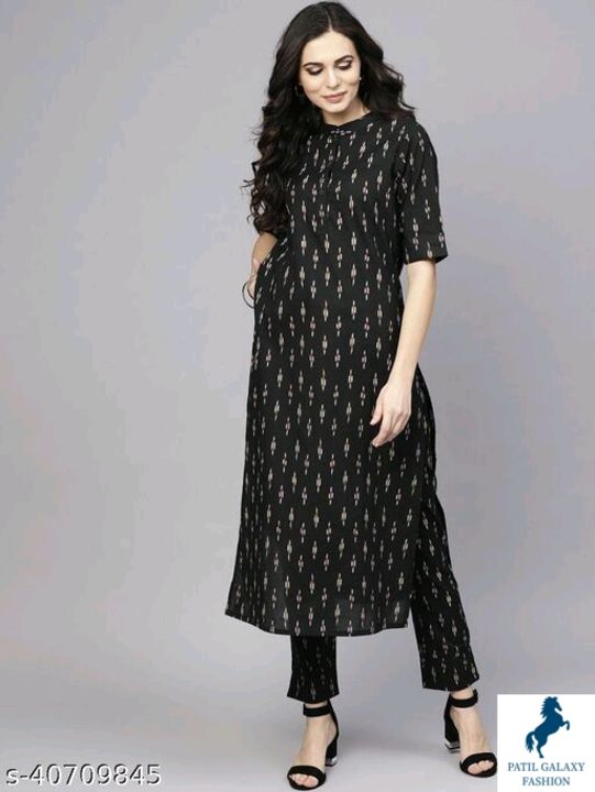 Kurti with bottom uploaded by PATIL GALAXY FASHION on 10/25/2021