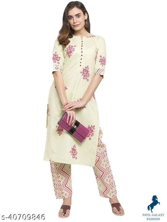 Kurti with bottom uploaded by PATIL GALAXY FASHION on 10/25/2021
