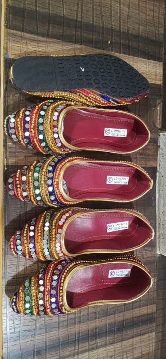 Post image Rajasthani nagra juti all variety available Full handi craft and manufacturing company M. P. R foot craft
