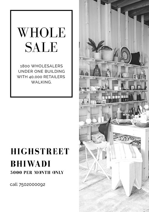Wholesale business centre uploaded by Highstreet Bhiwadi  on 9/18/2020