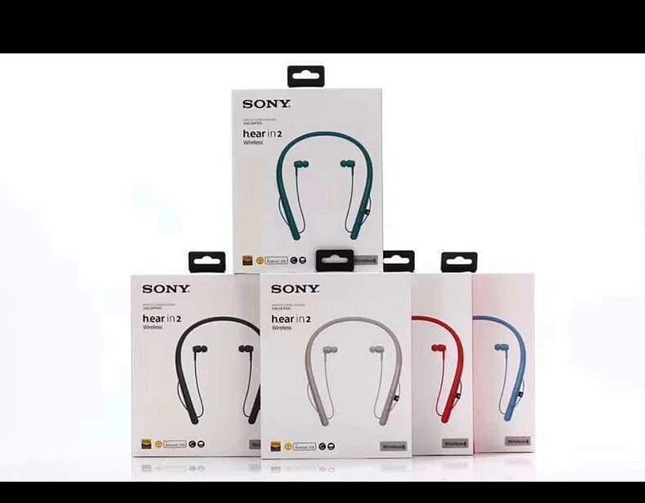 Sony hair in Bluetooth headset wirless neckband Bluetooth uploaded by Sainath Telecom on 6/4/2020