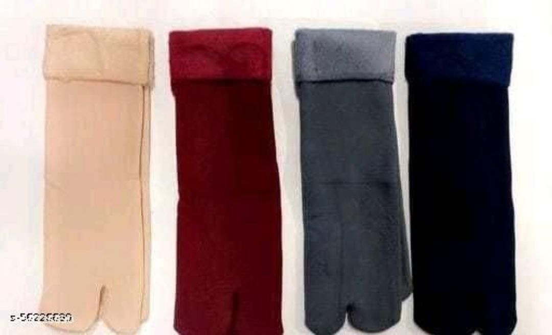 Post image Check out my new product. Wholesale prices available. Woolen velvet socks with thumb