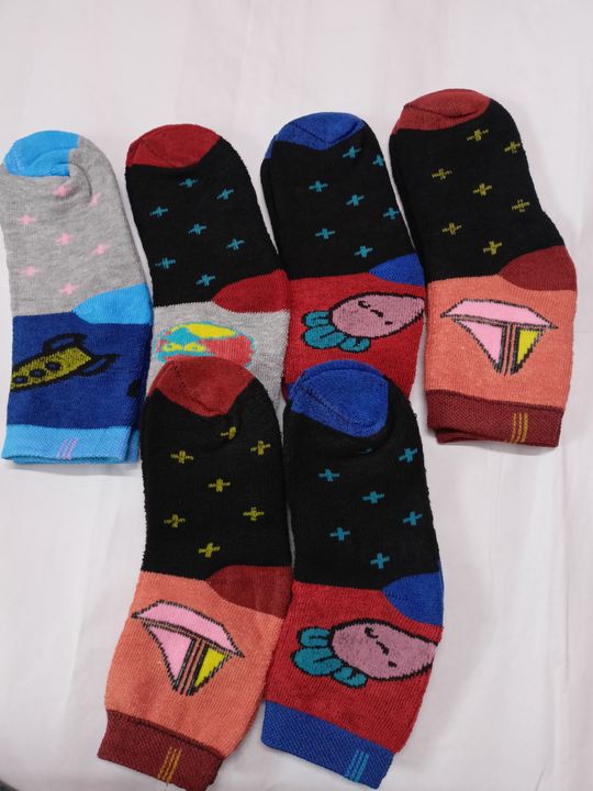 Post image Kids socks age 1 to 8 yrs available.