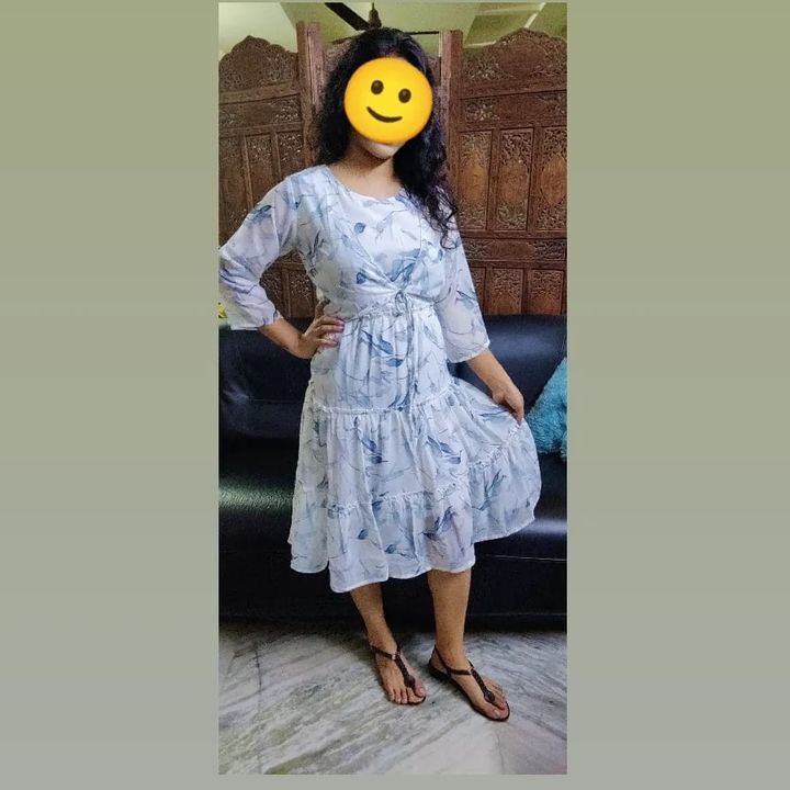 Single piece dress uploaded by Lavi Lavanya on 10/25/2021