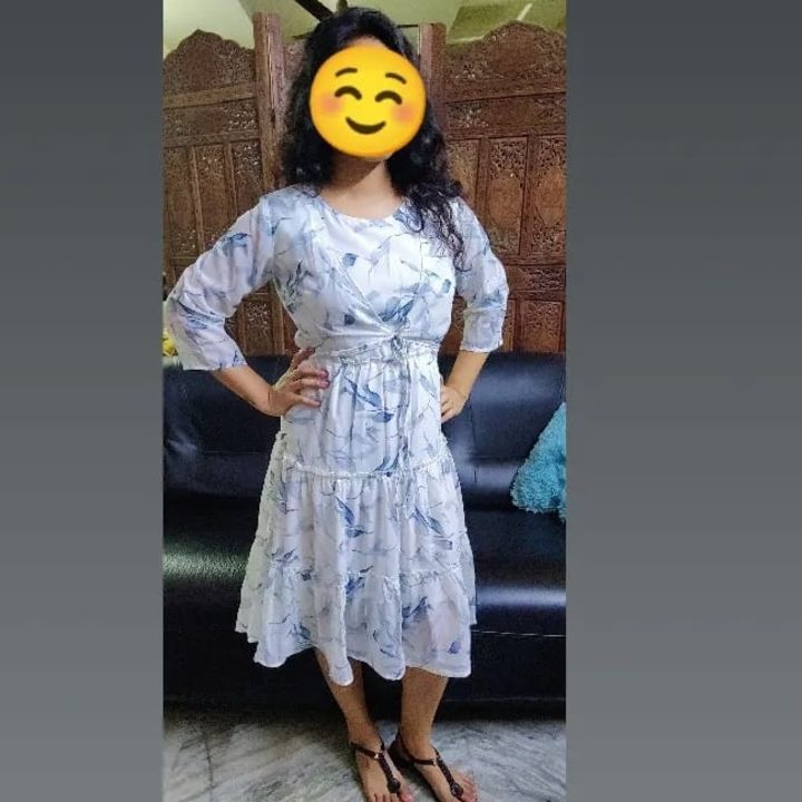 Single piece dress uploaded by business on 10/25/2021