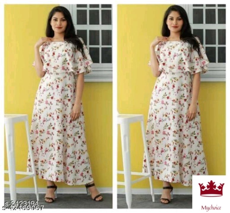 Crepe kurti uploaded by business on 10/25/2021