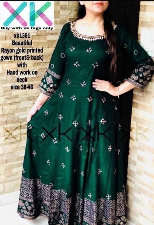 Post image 👍💥💯 EXELENT 🌹PRODUCTS 💥💥ORDER NOW HURRY UP 🔥Women's Printed Rayon Anarkali KurtiFabric: RayonPattern: PrintedCombo of: SingleSizes:M L XL XXL XXXL💥 COD AVAILABE ❤️FREE 🆓 SHIPPING💥💯 7 DAY'S DELIVERY 🚚