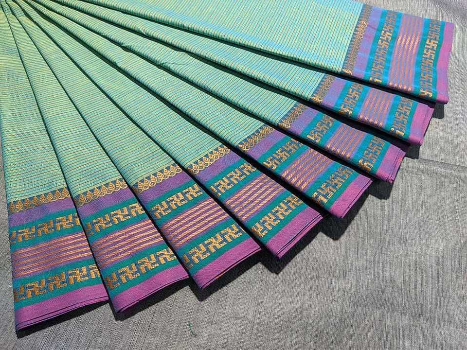 🌼 60s count cotton sarees

🌼 Big and Long Border

🌼Length 5.50mtr

🌼Good quality

🌼Multiples Av uploaded by business on 9/18/2020