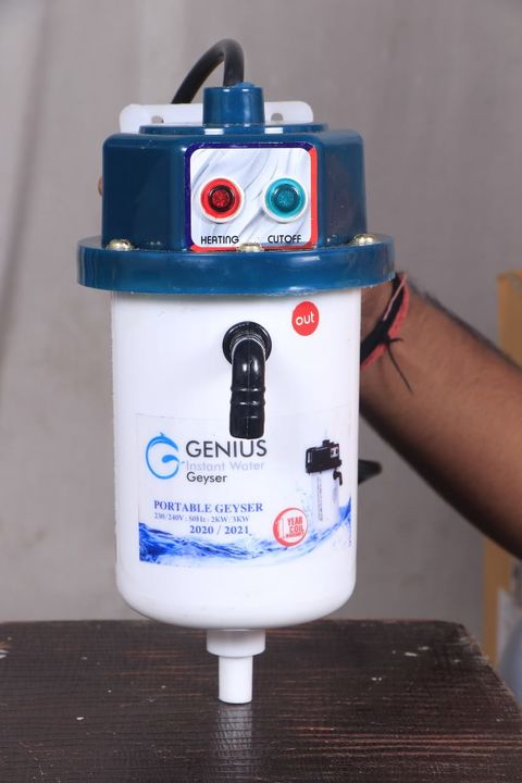 Instant portable water geyser uploaded by Shrinathji Enterprise on 10/26/2021