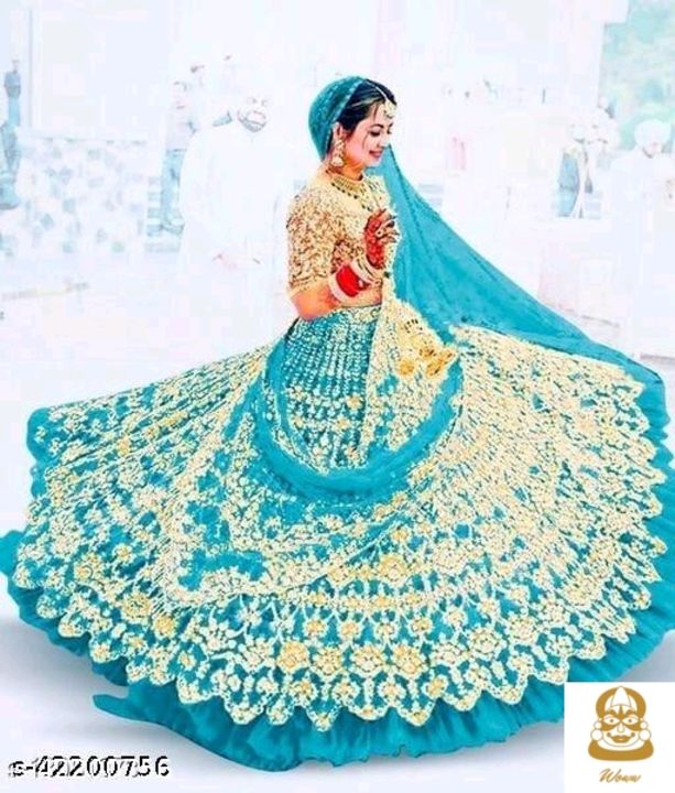 Party wear lahenga uploaded by business on 10/26/2021